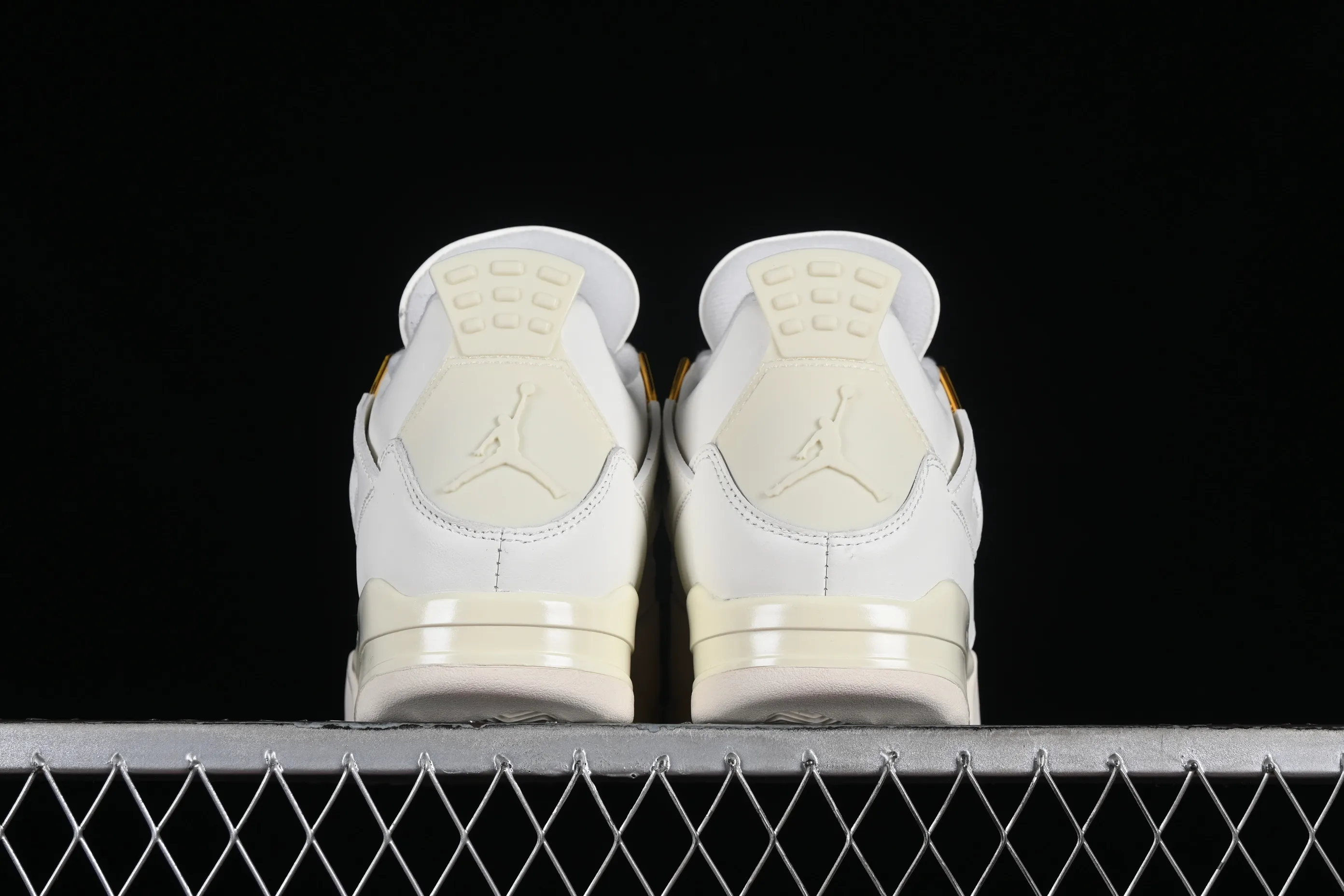 All categories Air Jordan Jordan series basketball shoes Air Jordan 4 C version Air Jordan 4 Retro "Metallic Gold" AJ4 Joe 4 meters white gold AQ9129-170